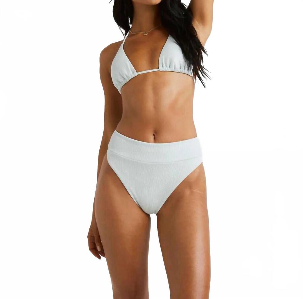 NEW RVCA maisy cheeky bikini bottoms in sky high